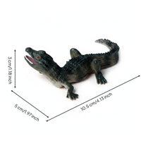 Hand-Painted Crocodile Model Reptile Growth Cycle Toy for Classroom