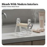 Multi-Purpose Manual Tube Wringer Easy to Use Cosmetic Tube Press Effortless Squeezing Bathroom Accessory Reduces Waste for Artists, Kids, Seniors, Art Studio, Salon
