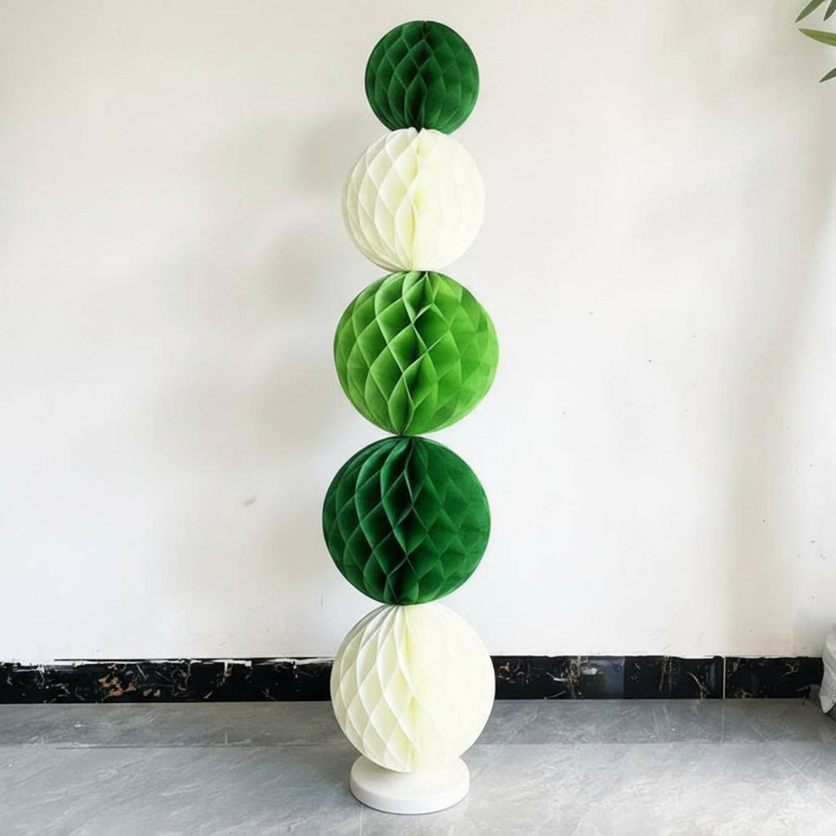 verdant cellular Paper Pillar Classical aesthetic function Furnishing Foldable Design