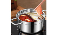 stainless steel Hot Pot Stainless Steel Hot Pot Polished Cookware for Solo Diners