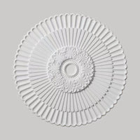 French PU Ceiling Rose Decorative Round Ceiling Lamp Base