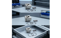 Piston Kit with Piston Pin and Rings Replacement Part Proper Fit for Boat Owners