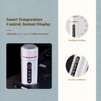 Car Kettle, 12V/24V, Stainless Steel, Portable, Camping