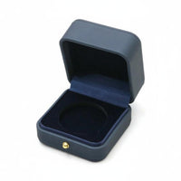 Commemorative Medallion Holder Soft Velvet Lining PU Leather Medallion Case Shielded PU Leather Medal Box for Numismatists, Hobbyists, Gifting