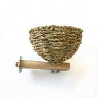 Woven Reptile Hide Handwoven Braided Reptile Nook for Reptiles, Terrarium
