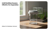 Guppy Fry Separation Tank High Clearness Buoyant Fish Hatchery Box 360° Viewing Aquarium Breeder Box
