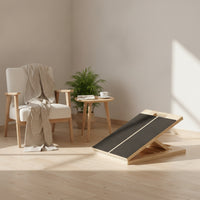 Slant Board with Handle Anti-Slip Calf Stretcher Adjustable Incline Board Easy to Carry for Runners, Home Gym
