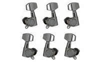 6 Pieces Enclosed Guitar Tuners Exact Guitar Machine Heads High-Quality