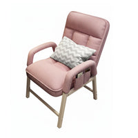 Modern Design Adjustable Padded Recliner Reclining Function Upholstered Armchair High Back Support Computer Chair Thick Cushioning for Young Adults, Office Workers, Homeowners, Bedroom, Home Theater