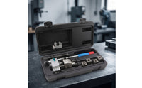 Brake Line Flaring Tool Kit Multi-Function Flaring Tool Kit with Case Portable for DIYers, Workshops