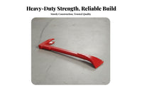 Industrial Grade Double Head Nail Puller Labor-Saving High Carbon Steel Portable Construction Single-Piece Forged for DIY Enthusiasts, Professionals, Woodworking, Emergency Rescue, Demolition, Home Renovation