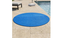 Solar Pool Cover Round Swimming Pool Cover Lightweight Water-Saving for Above-Ground Pools