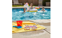 Waterproof Kids Cartoon Swim Goggles Clear Vision Kids Swim Goggles Adjustable Strap Children's Creature Swimming Glasses Soft Silicone Seal for Boys, Girls, Toddlers, Beach