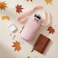 Crossbody Bottle Bag Integrated Storage Sturdy Design for Gym