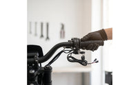 Anti-Slip Twist Throttle with Keys Textured Throttle Grip Set with Key Universal Responsive for Builders, DIY Builds