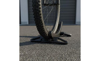 Bike Stand with Adjustable Cradle Slimline Cycle Parking Stand Cycle Parking Rack Stable Sturdy for Cyclists, Garage