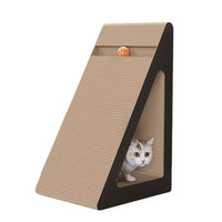 Vertical Cat Scratcher, Large Wear-Resistant, Corrugated Paper, Wall-Mounted