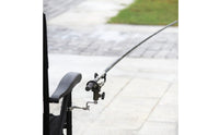 Fishing Rod Holder with Adjustable Clamp Heavy-Duty Support Bracket Stable Hardware for Fishermen