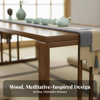 Japanese Design Foldable Tatami Table Space-Saving Foldable Tatami Desk Multi-Purpose Household Furniture Portable for Tea Enthusiasts, Students, Apartment Dwellers, Bay Window, Bedroom, Living Room, Small Areas