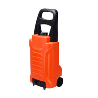 Mobile Portable Water Tank with Wheels Compact Water Tank with Wheels Leakleakproof Stabilized for Yards