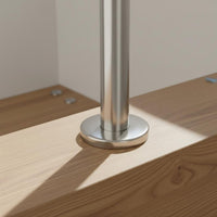 Round Pipe Flange Cover Rustproof Flat Top Decorative Cover Round Escutcheon Plate for Washroom