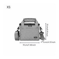 Portable Camera Shoulder Bag Casual Design DSLR Shoulder Bag Lightweight Padded Protection for Photographers, Travel, Outdoor