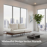 transformable Chaise Couch Modern Minimalist & aesthetic Living Room Furniture configurable Design Sectional Sofa for Families, Homeowners, Lounge Area, Bedroom