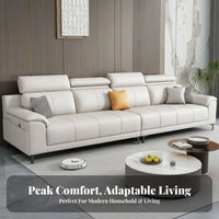 linear-formar Settee Modern Minimalist Design Sofa Light Luxury & design Couch for Small Space Dwellers, Interior Designers, Living Room, Bedroom, Office