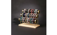 Bracelet Display Stand with Wooden Base Sturdy Bracelet Holder with Wooden Base Jewelry Organizer Stable for Vanity, Craft Fairs