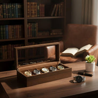 Wooden Watch Display Case Scratch Protection Wooden Watch Display Box
