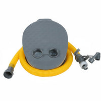 Inflate and Deflate Function Inflatable Boat Pump Anti-Slip Pedal Foot Pump Compact Size Portable Air Inflator Long-Lasting for Boaters, Campers, Outdoor, Beach, Camping, Poolside