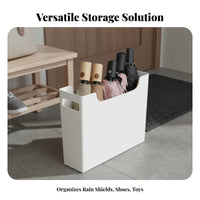 Entryway Umbrella Box Japanese Design Car Trunk Organizer Space-Saving Sundries Organizer for Apartment Dwellers, Home Entrance, Closet, Office