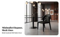 Modern Design Upholstered Side Chair Minimalist aesthetic Dining Room Seating Soft Upholstery Household Furniture Comfortable Padding for Interior Designers, Restaurant Owners, Office Workers, Showroom, Kitchen, Bedroom, perusing corner