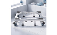 Heavy Duty Washing Machine Stand Mobile Washing Machine Dolly Long-Lasting Stand with Casters Stable for Laundry Room