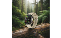 Touchscreen Smart Watch Waterproof Sturdy Sports Watch Heart Rate for Workouts