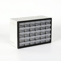Transparent Drawers Modular Drawer Storage System High Visibility 30-Drawer Parts Cabinet
