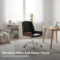 Highspinal managerial Chair Rolling Casters rotate Seat Padded Armrests for Adults