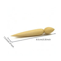 Wooden Teapot Spout Repair Tool Tapered Pottery Spout Shaping Tool Smooth Comfortable Grip for Potters