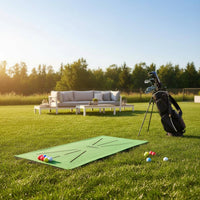 Golf Swing Mat Non-Slip Golf Practice Mat Long-Lasting for Indoor, Home