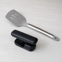 Manual Can Opener, Side Cutting Tin Opener with Non-Slip Grip, Multi-Function Jar Opener for Australian Home Cooks, Black