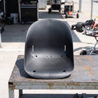 Molded Go-Kart Seat Contoured Kart Seat Shell Sturdy Easy to Install for Builders