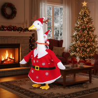 Goose Costume Christmas Goose Clothes Santa Outfit