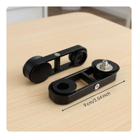 Adjustable Mirror Mount Easy to Install Mirror Relocation Bracket Improved Visibility Motorcycle Accessory for Street Riding