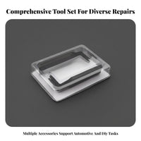 Ergonomic Handle Car Glass Disassembly Tool Non-Slip Grip Car Window Removal Tool Long-Lasting Auto Glass Cutting Wire Kit Sturdy for DIY Enthusiasts, Professionals, 4S Dealership, Body Shop, Vehicle Maintenance, Garage