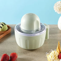 Rechargeable Ice Cream Maker Cordless Ice Cream Machine Portable Chilled Dessert Machine Compact for Families, Small Kitchens