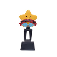 Star Trophy Decorative Award Trophy Display Ready Ornament for Students, Athletes