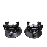 Metal Clamp Vacuum Mount Rack Cylindrical Handle Suction Cup Rack