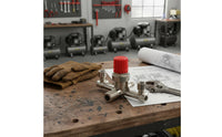 Compressing  Bracket with Adjustment Cap Miniature Air  Compressing  Heavy Duty Connector for Pneumatic Systems