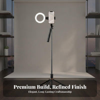 Selfie Stick Tripod Anti-Steady Bluetooth Selfie Stick Ph Single Tripod Stand Adjustable Height on-Air Presentation Broadcasting