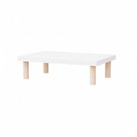 dual-level Wooden storage-solutionSaving Plant Stand adaptable for Office Workers